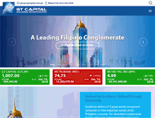 Tablet Screenshot of gtcapital.com.ph